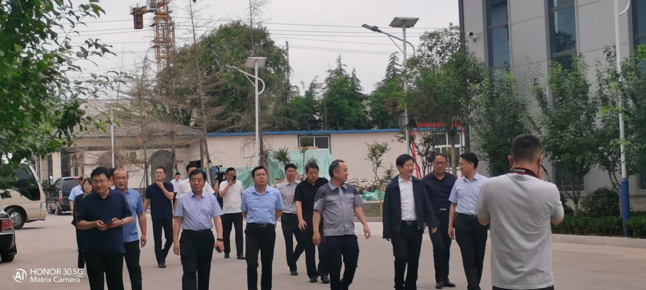 Zhangqiu District Committee Leaders Visit Jinan Ruituo Technology Co.Ltd